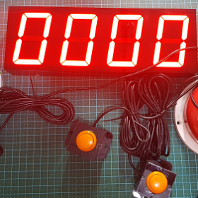 Bộ đếm sản phẩm 4 số 6586 LDNam chuông báo