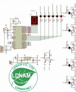 Sơ đồ nguyên lý mạch điều khiển máy giặt 89S52 LDNam