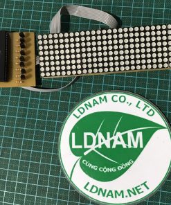 Mạch 4 LED ma trận chạy chữ 89S52 LDNam