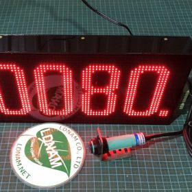 Bộ đếm sản phẩm 4 số LED ma trận P4 LDNam