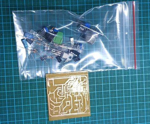 Bộ linh kiện + mạch in báo động đa năng 4 trong 1 LDNam